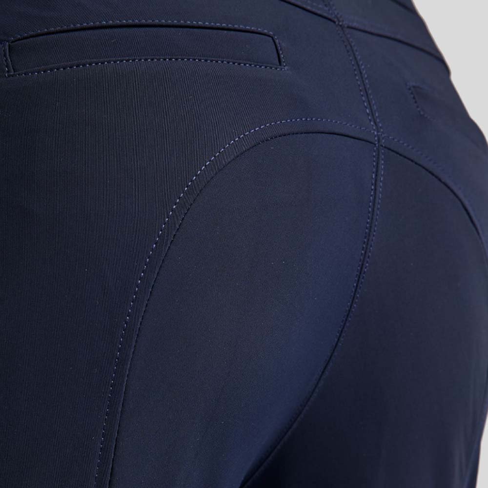 Rijbroek Heren MoBen Knee Grip Marineblauw