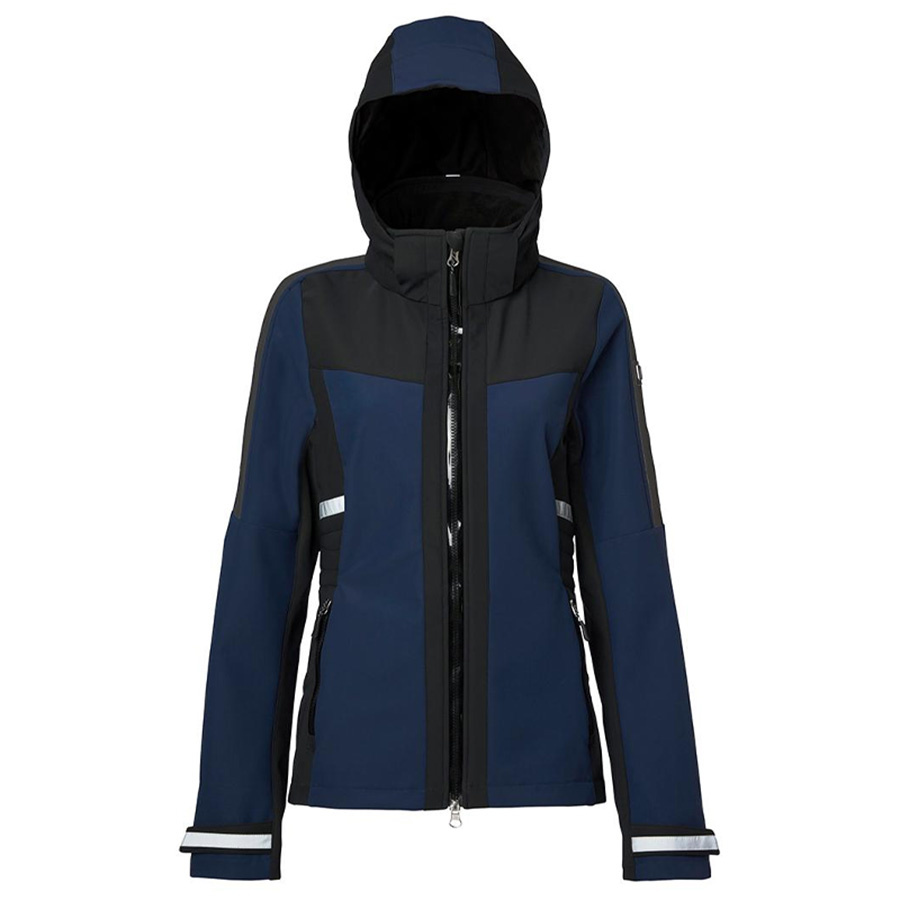 Rijjas Jen Softshell Donkerblauw/Zwart