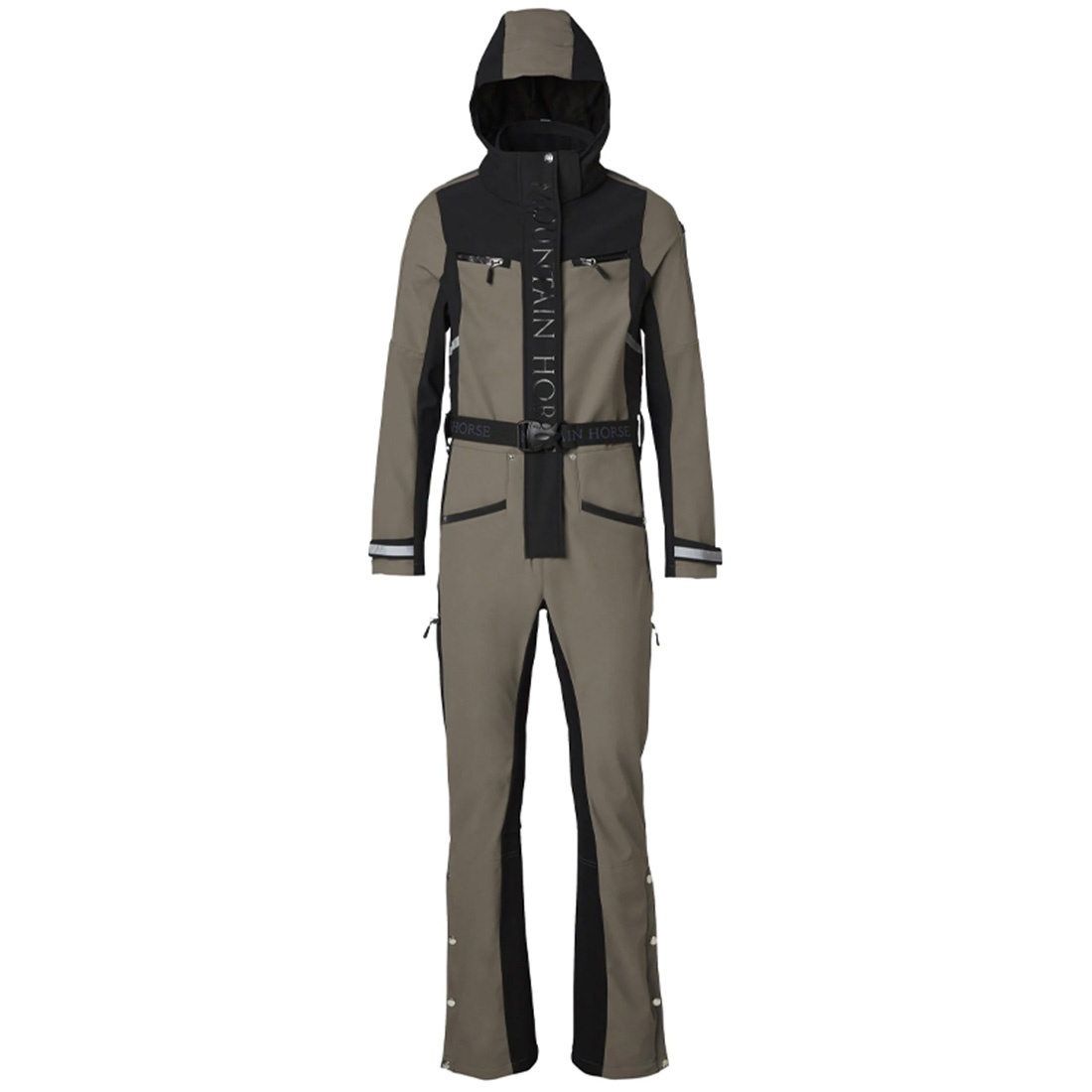 Overall Jen Softshell Beige/Zwart