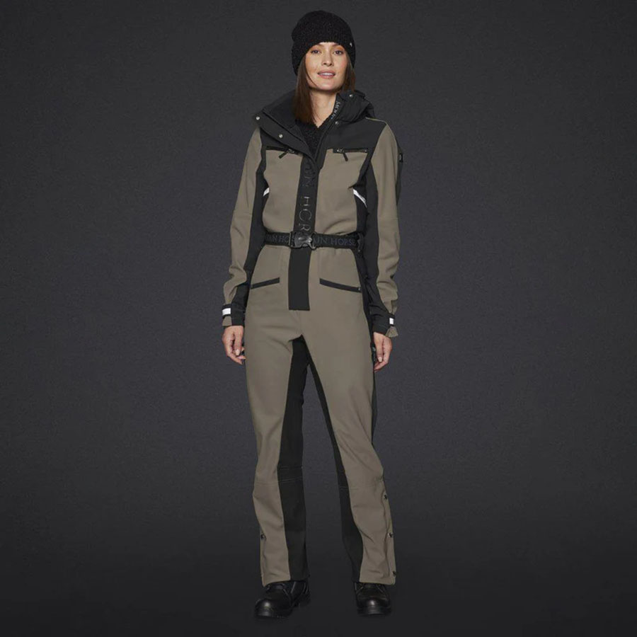 Overall Jen Softshell Beige/Zwart