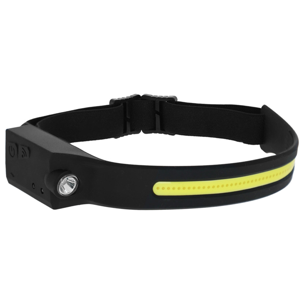 Hoofdlamp HeadFire LED 280 Sensor Zwart