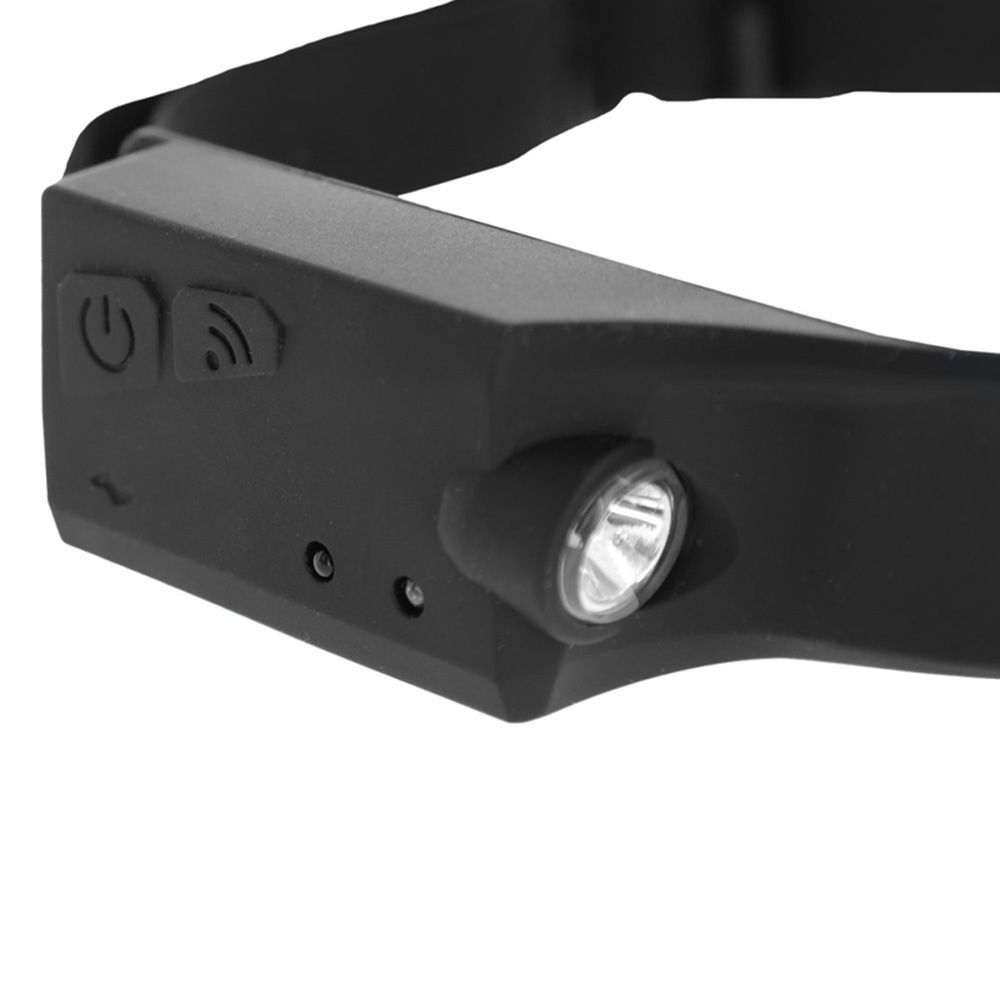 Hoofdlamp HeadFire LED 280 Sensor Zwart
