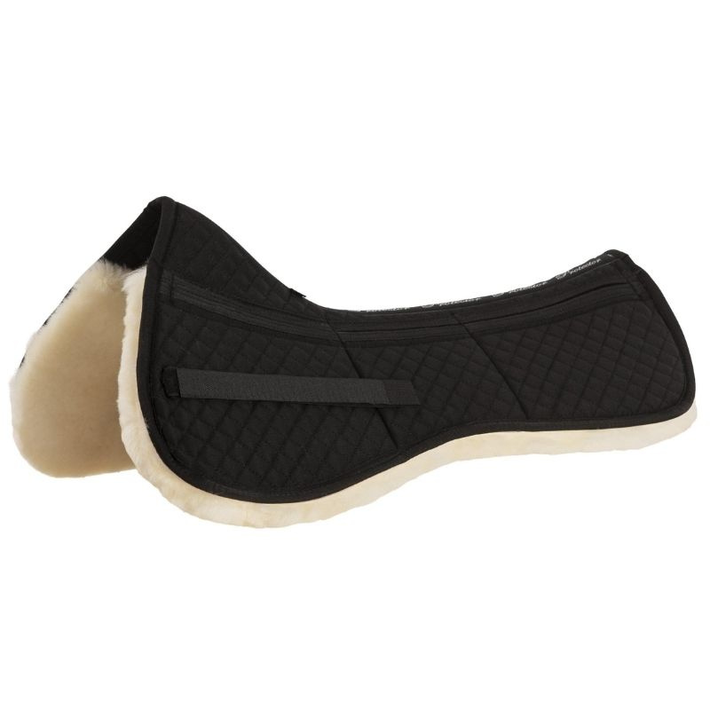 Correctiepad Sheepskin Showjump Zwart