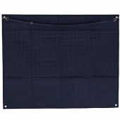Stalgordijn Quilt Half Marineblauw Stalgordijn Quilt Half Marineblauw