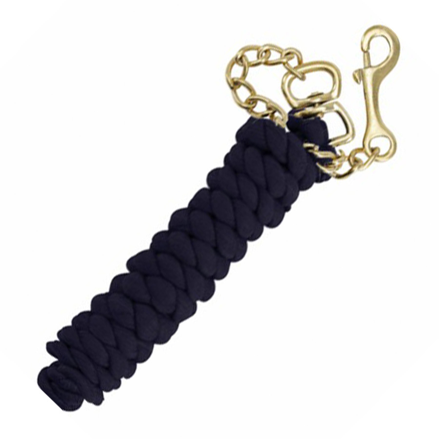 Halstertouw met Ketting HG Marineblauw