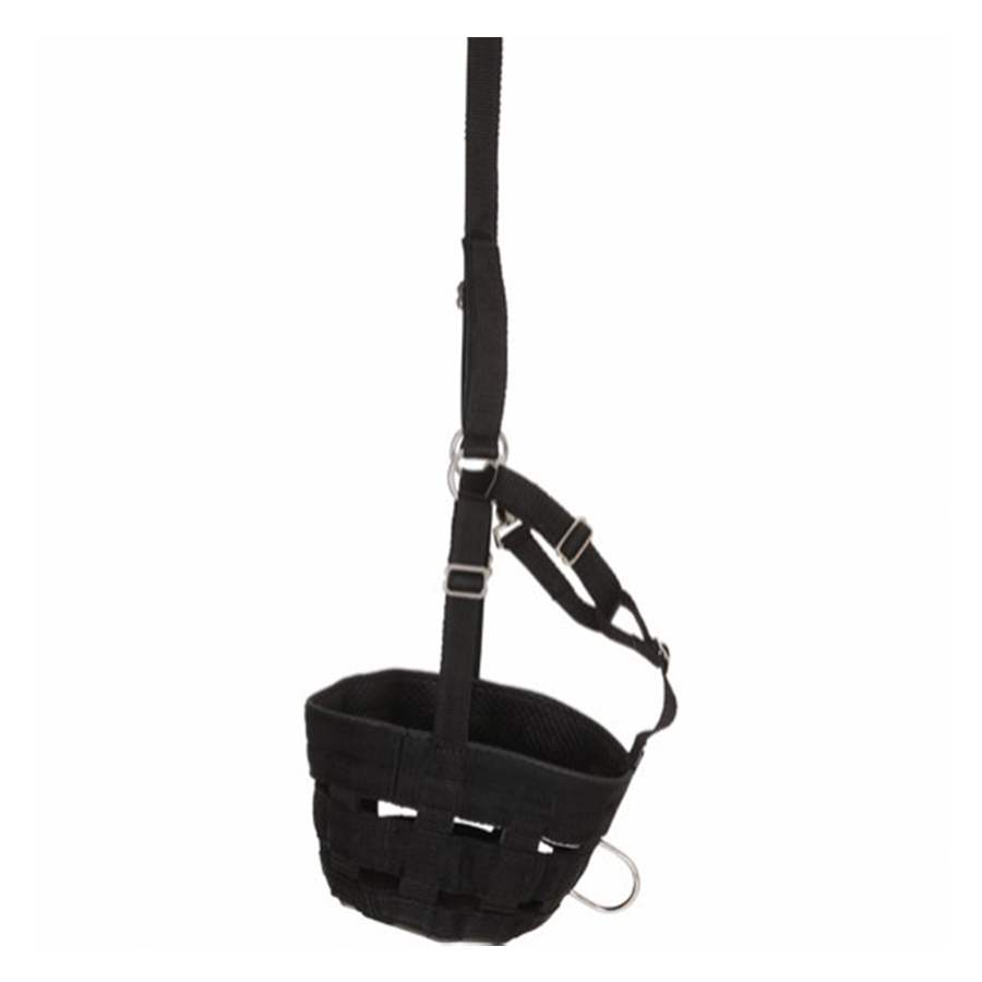 Graasmasker Muzzle HG Zwart