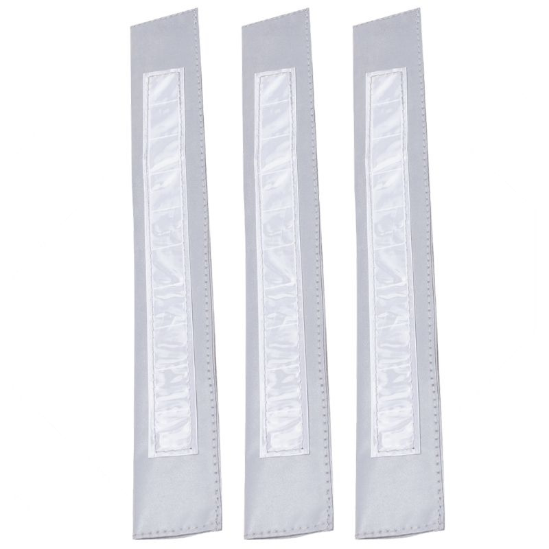 Reflectoren voor hoofdstel Set 3-pack Zilver