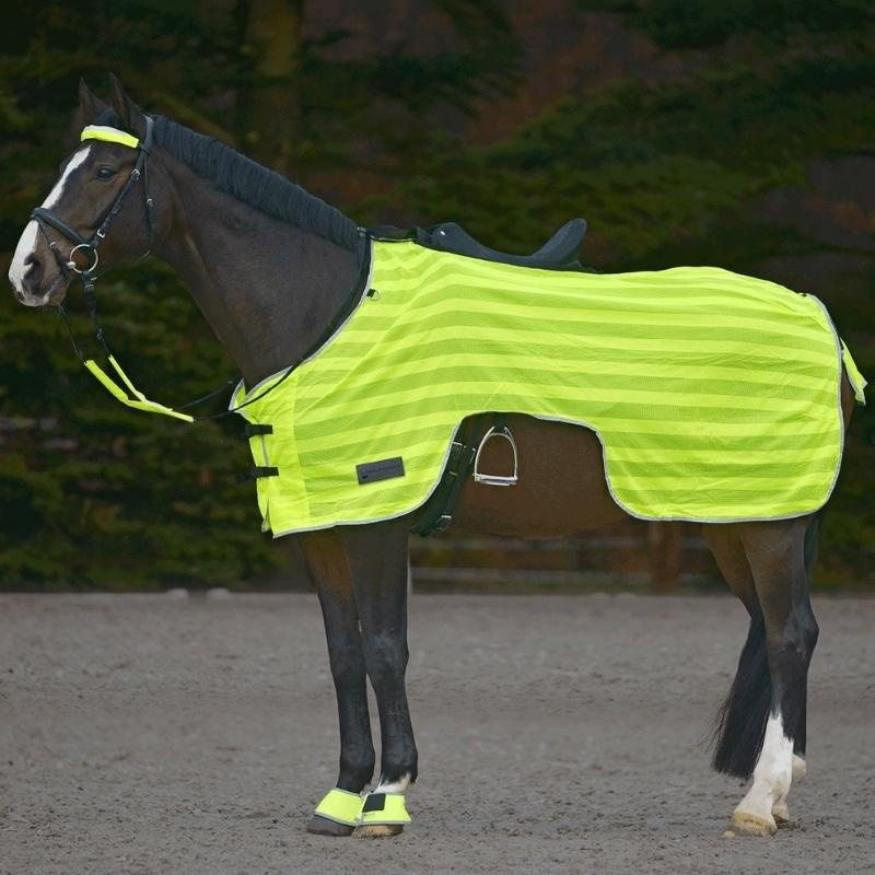 Reflecterend deken Neon Saddle Cut Geel