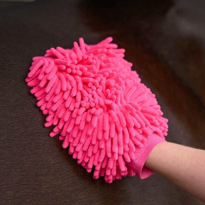 Poetshandschoen Microfibre Roze