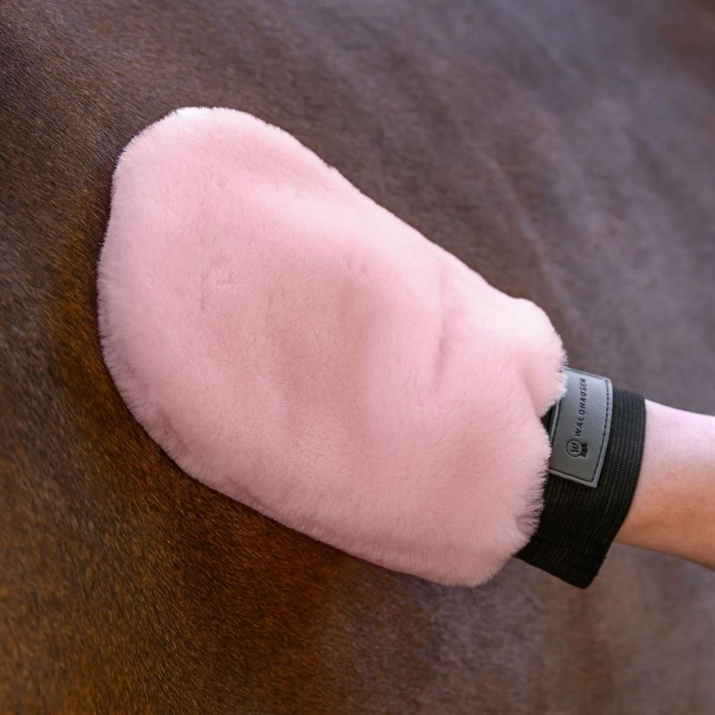 Poetshandschoen Lucky Lambskin Roze