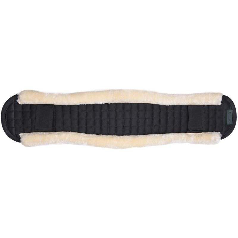 Pad voor longeersingel Synthetic Fur Zwart Full