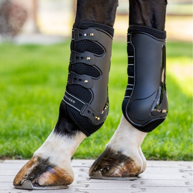 Dressuur beenbeschermers Breath Zwart