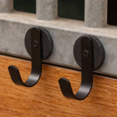 Haken Magnetic Small 2-Pack Zwart Haken Magnetic Small 2-Pack Zwart