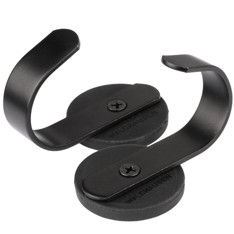 Haken Magnetic Small 2-Pack Zwart
