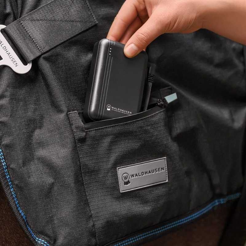 Powerbank voor warmte- en massage deken TecSupreme Zwart