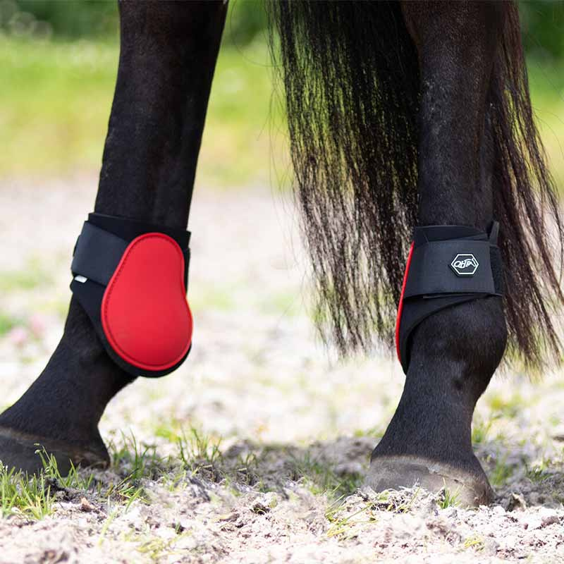 Strijklappen Neopreen Rood