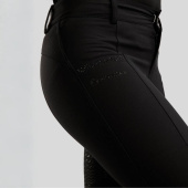 Rijbroek Kind/Junior Crystals Full Grip Zwart Rijbroek Kind/Junior Crystals Full Grip Zwart