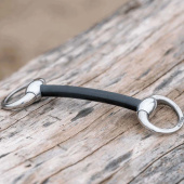 Olijfbit Hard Carbon Mullen Mouth Ø55mm Olijfbit Hard Carbon Mullen Mouth Ø55mm