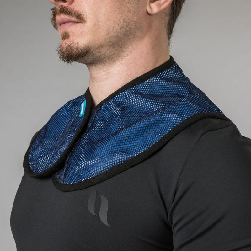 Koelende Kraag Cool on Track Blauw