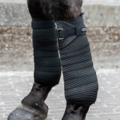 Bandages Polar Fleece & Elastic Zwart Bandages Polar Fleece & Elastic Zwart
