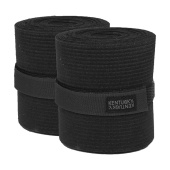 Bandages Polar Fleece & Elastic Zwart Bandages Polar Fleece & Elastic Zwart