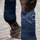 Bandages Polar Fleece & Elastic Marineblauw Bandages Polar Fleece & Elastic Marineblauw