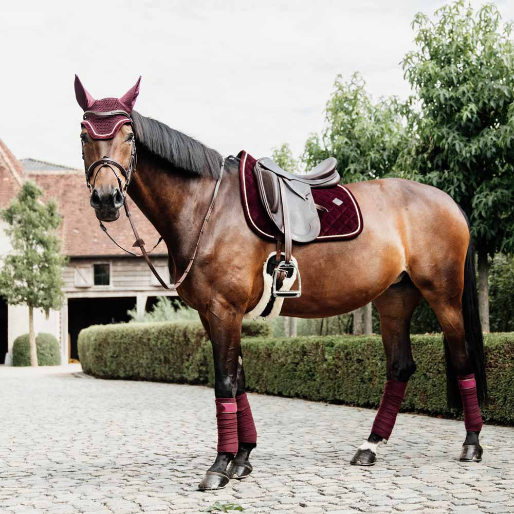 Bandages Polar Fleece 4-pack Bordeaux