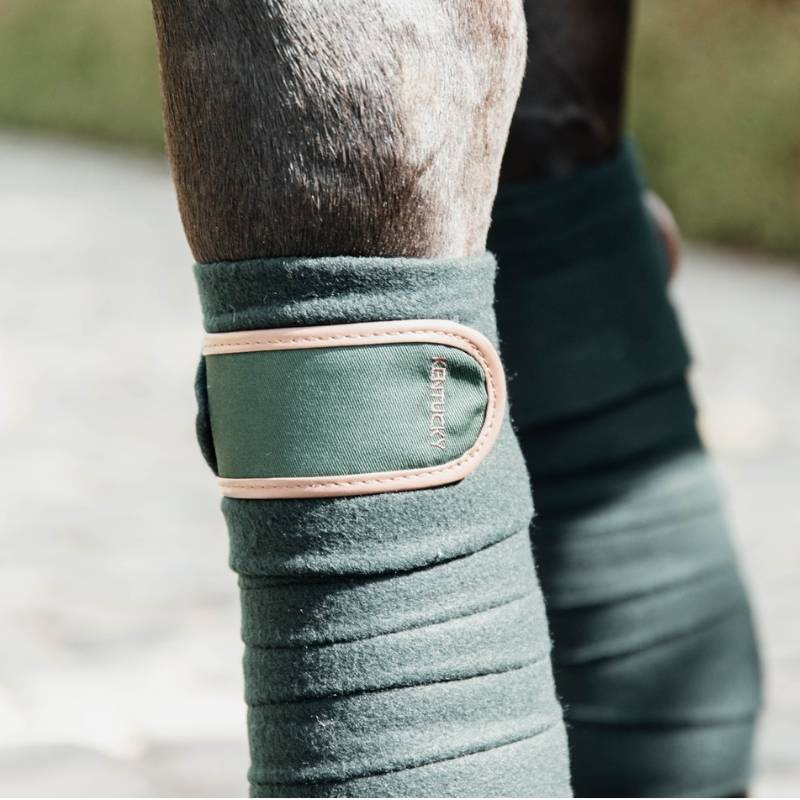 Bandages Polar Fleece 4-pack Groen
