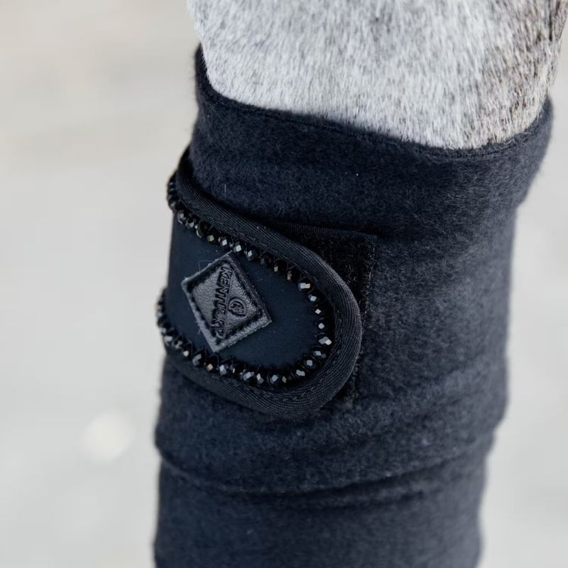 Bandages Polar Fleece Pearls Zwart