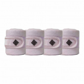 Fleece Bandages Polar Velvet Pearls Roze