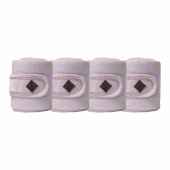 Fleecebandages Polar Velvet Pearls Roze Fleecebandages Polar Velvet Pearls Roze