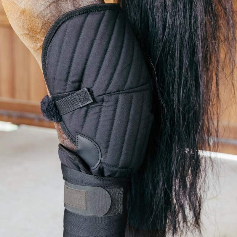 Beenbeschermers Hock Transport Protection Zwart