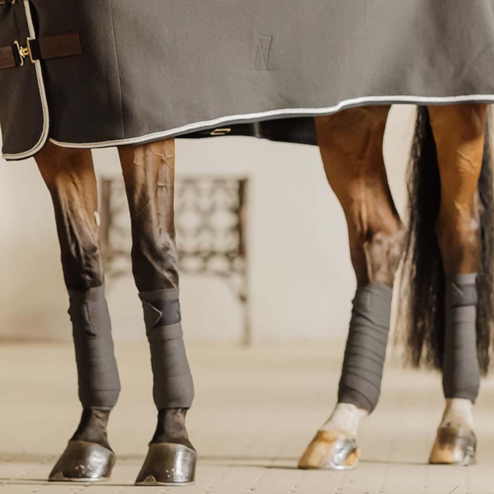 Bandages Polar Fleece Show Vegan Wool Grijs