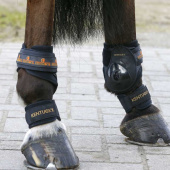 Kootbeschermers Zwart OneSize Kootbeschermers Zwart OneSize