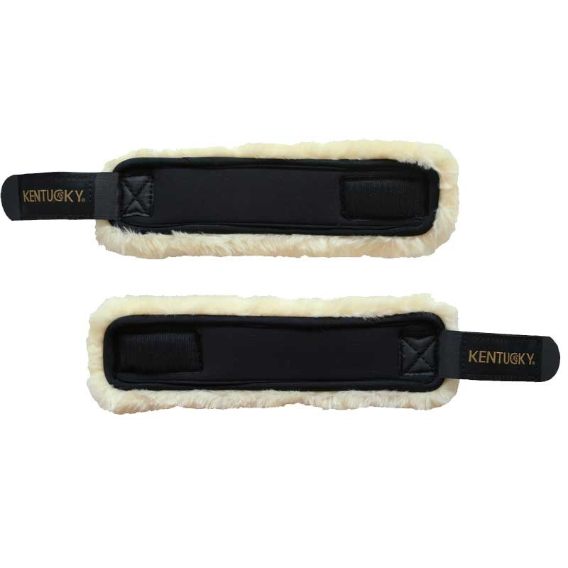 Kootbeschermers Sheepskin Zwart OneSize