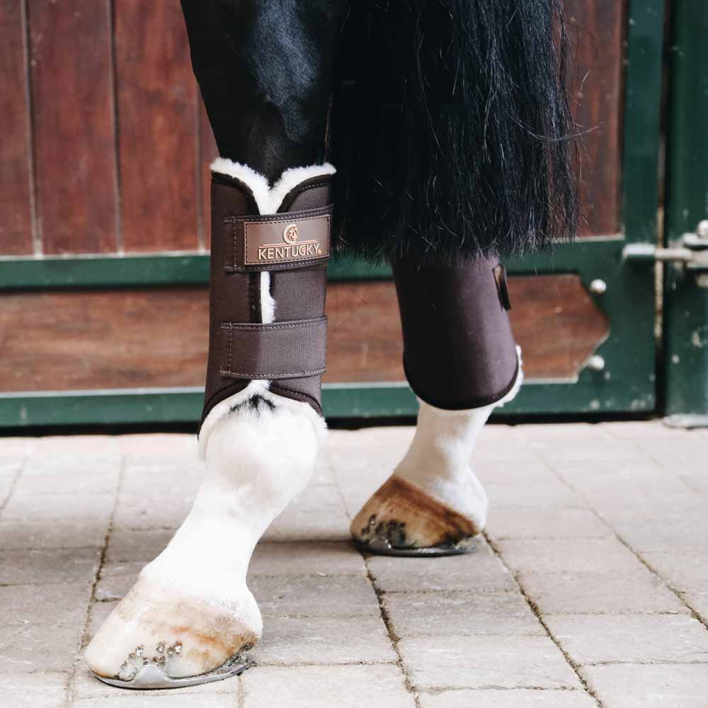 Beenbeschermers Solimbra Achter Bruin