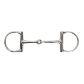 Enkelgebroken D-Ring Bit Stainless Steel Enkelgebroken D-Ring Bit Stainless Steel