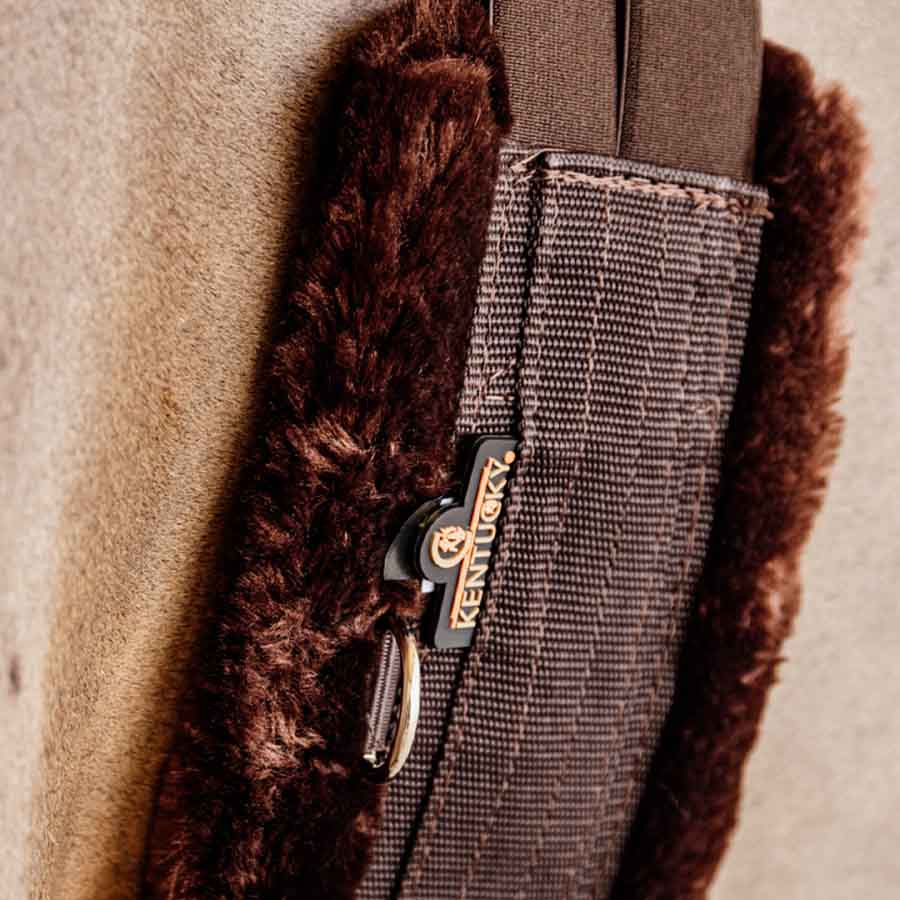 Zadelgordel Sheepskin Bruin/Bruin