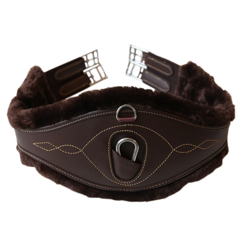 Zadelgordelbescherming Anatomic Sheepskin Bruin