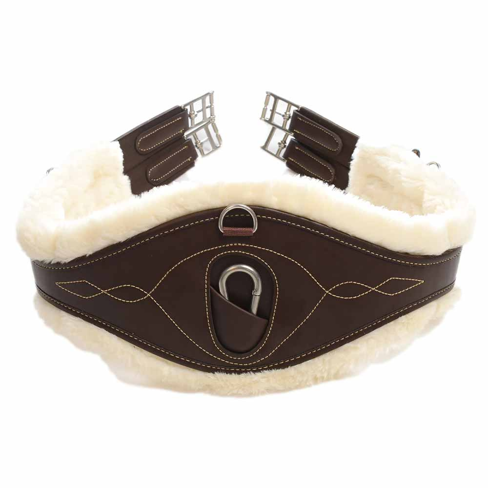 Anatomische Singel Sheepskin Bruin