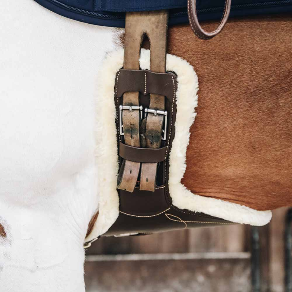 Buikplaat Sheepskin Bruin