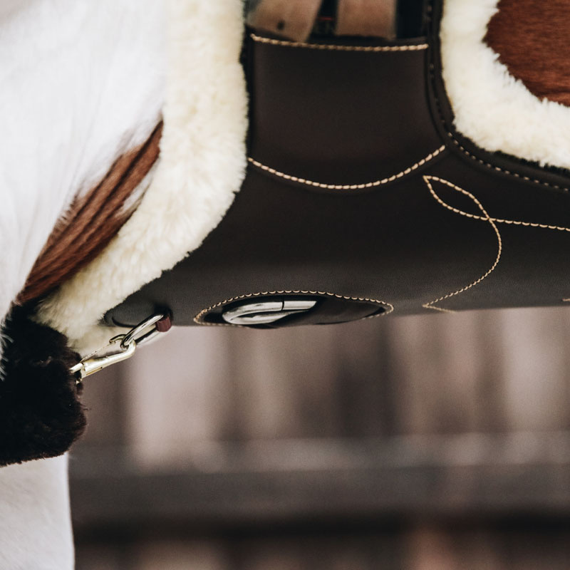 Buikplaat Sheepskin Bruin