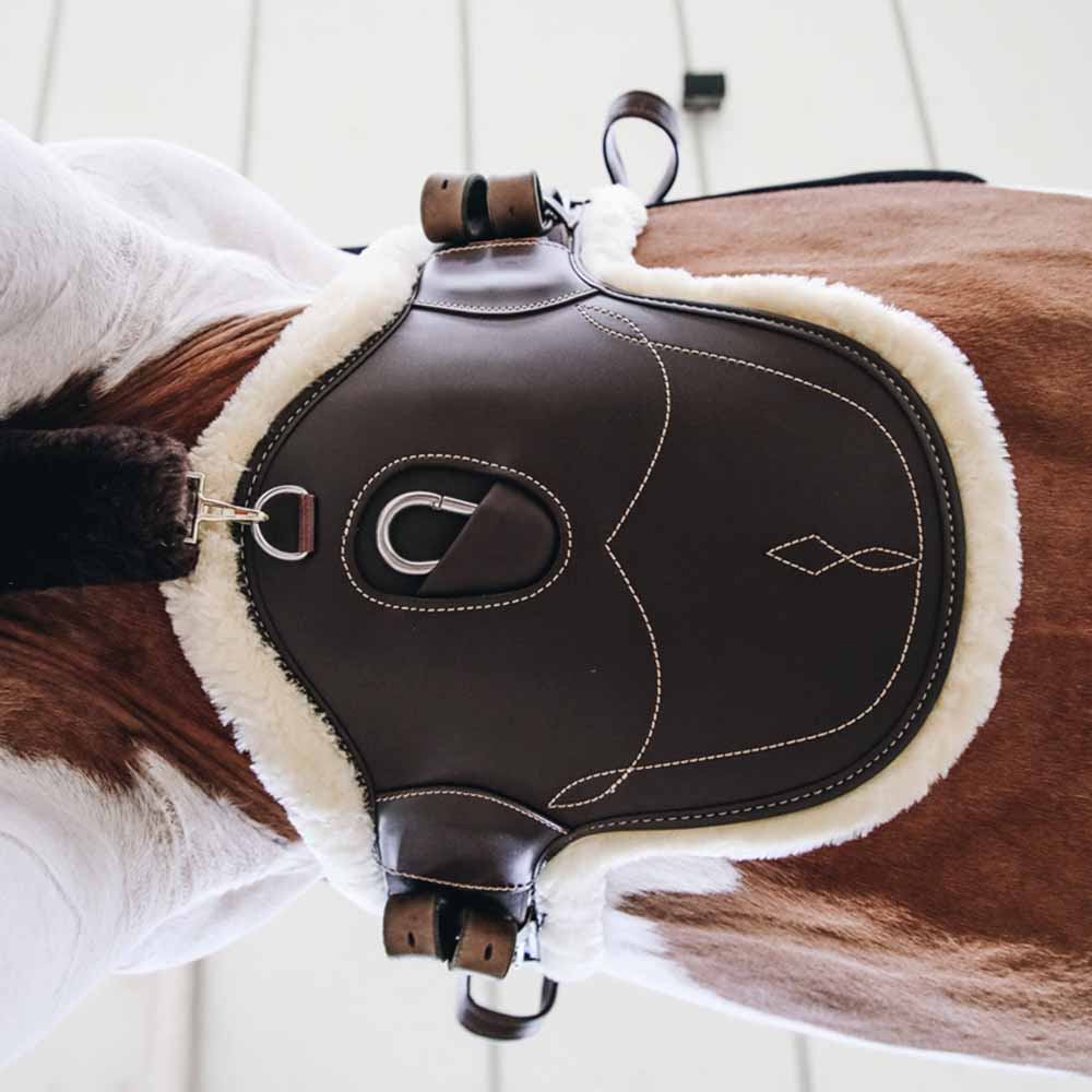 Buikplaat Sheepskin Bruin