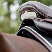 Springzadeldekje Jumping Star Zwart Springzadeldekje Jumping Star Zwart