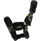 Transport Halster Sheepskin Zwart Transport Halster Sheepskin Zwart