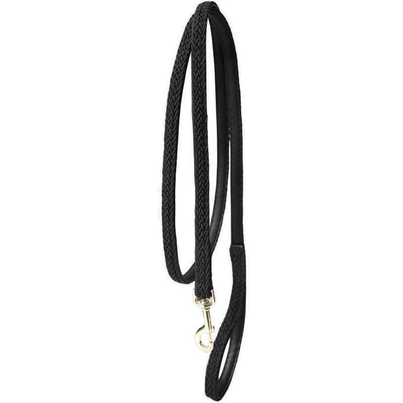 Leid Touw Gevlochten Nylon Zwart