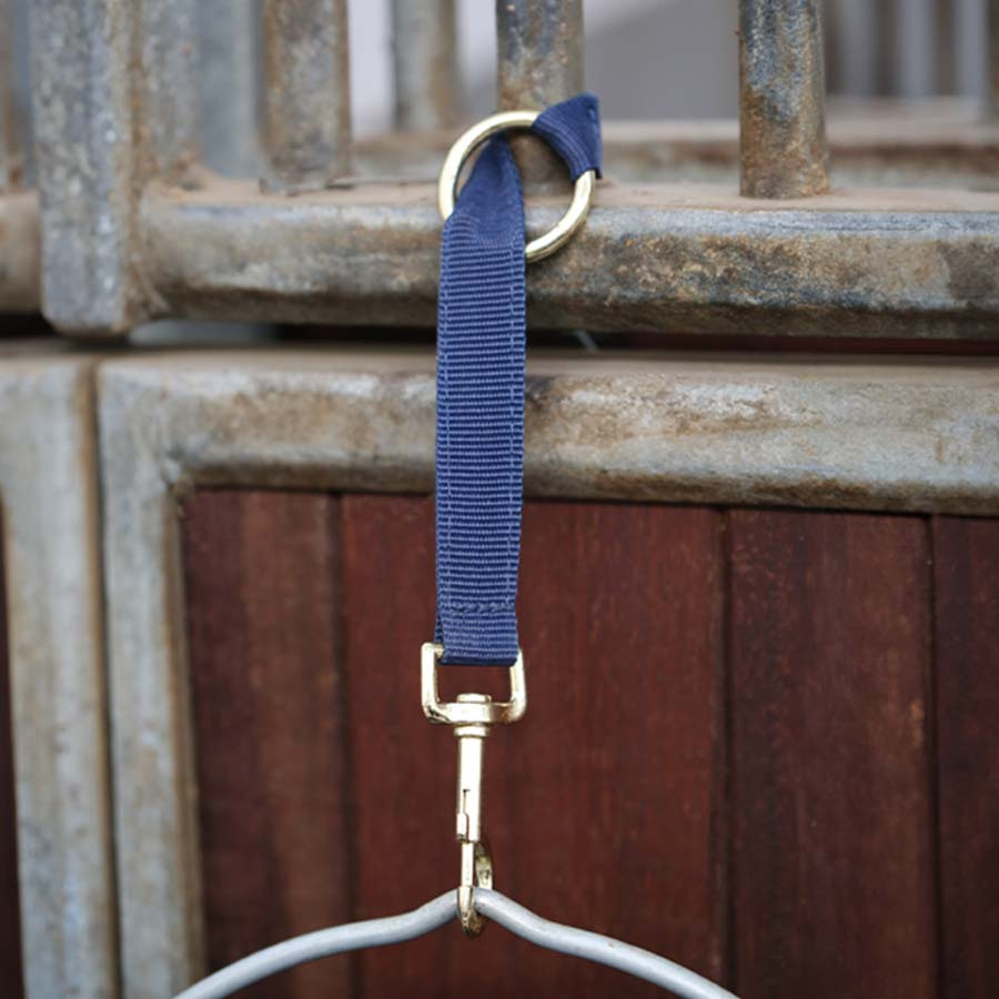 Multiband Nylon Holder Hook & Ring Marineblauw