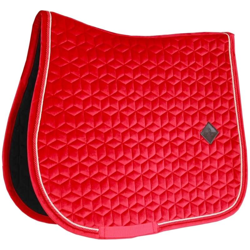 Veelzijdigheidszadeldekje Velvet Rood