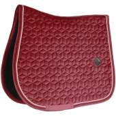 Zadeldekje Velvet Bordeauxrood Zadeldekje Velvet Bordeauxrood