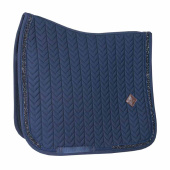 Dressuurzadeldekje Glitter Stone Marineblauw Dressuurzadeldekje Glitter Stone Marineblauw
